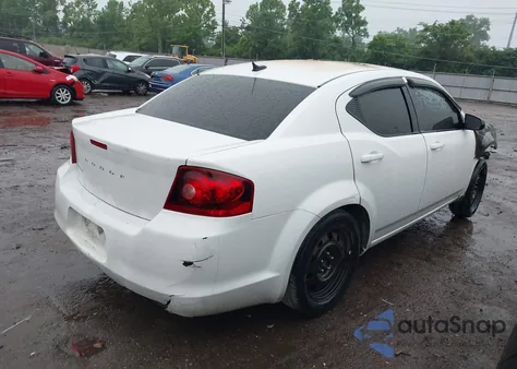 2014 Dodge Avenger Se из США, поврежденный, VIN 1C3CDZAB2EN149417